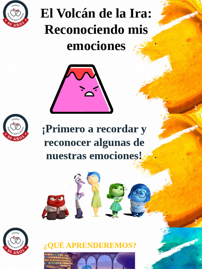 El Volcán de las Emociones: Ira y Control | PDF | Volcán | Ira