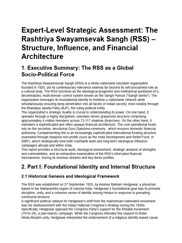 RSS: Structure and Influence Analysis | PDF