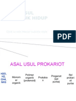 Asal-Usul Prokariotik Dan Eukariotik