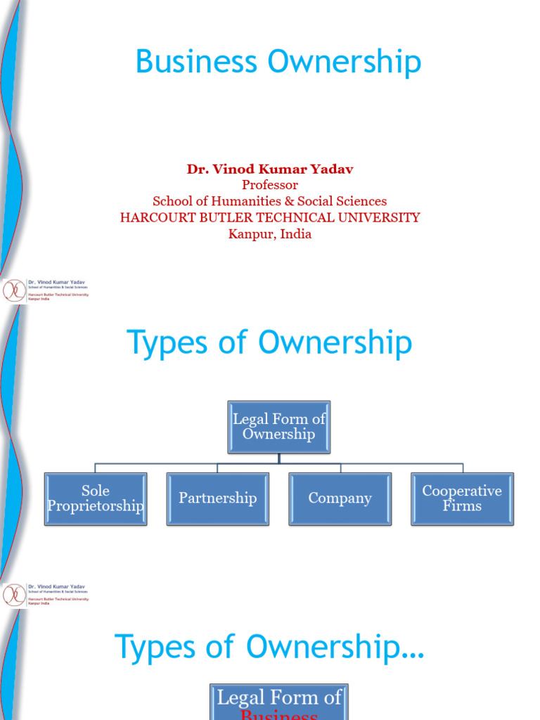 Understanding Business Ownership Types | PDF