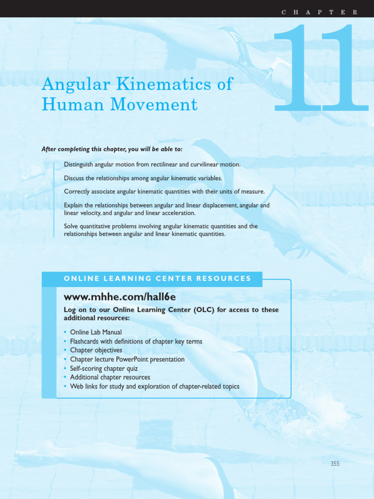 Angular Kinematics in Human Movement | PDF | Anatomical Terms Of Motion ...