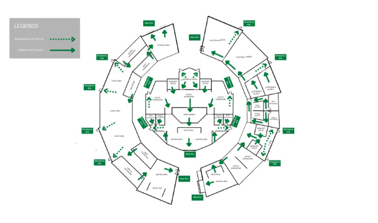 Emergency Exit and Facility Layout Guide | PDF