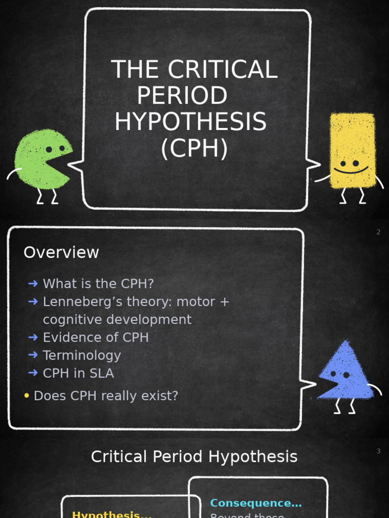 Understanding the Critical Period Hypothesis | PDF | Language ...