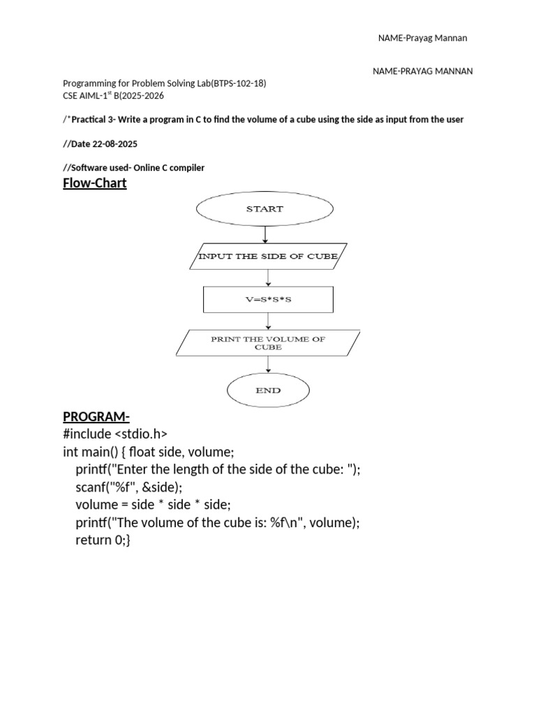 Practical 3 (4) 321 | PDF