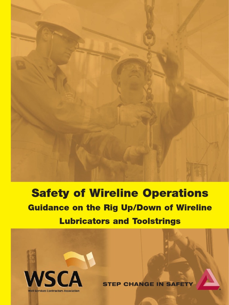 Wireline Operations Safety Guidelines | PDF | Drilling Rig | Elevator
