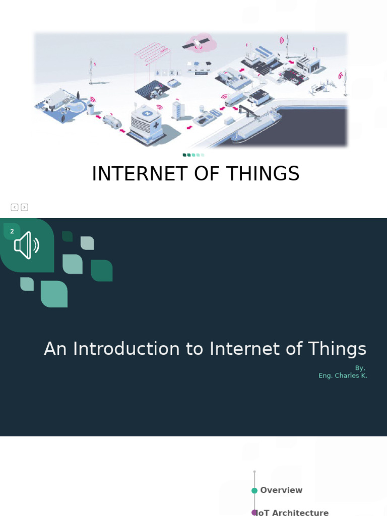 Introduction to Internet of Things | PDF | Internet Of Things | Arduino