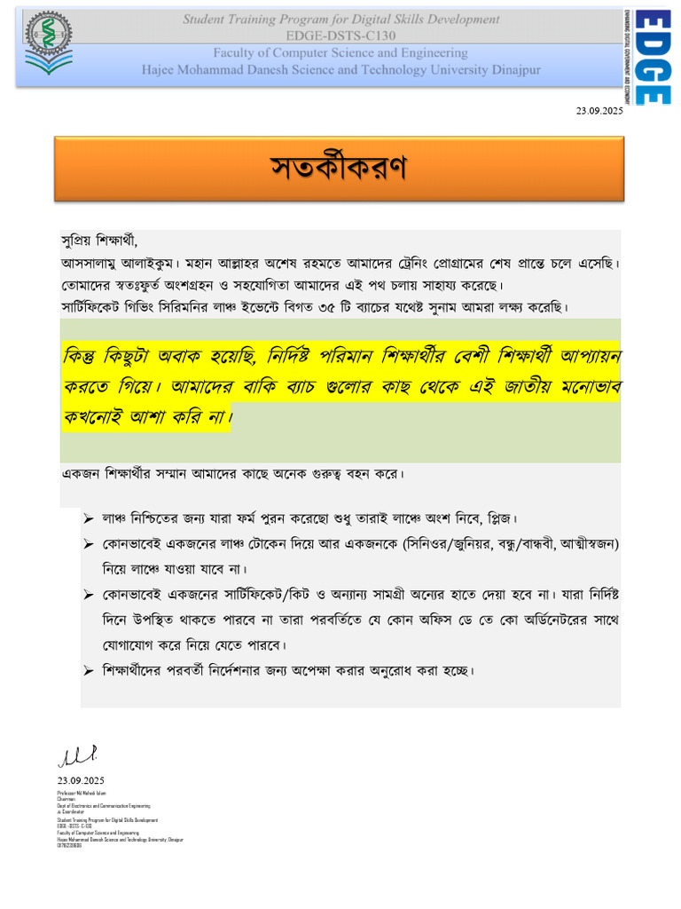 Warning | PDF