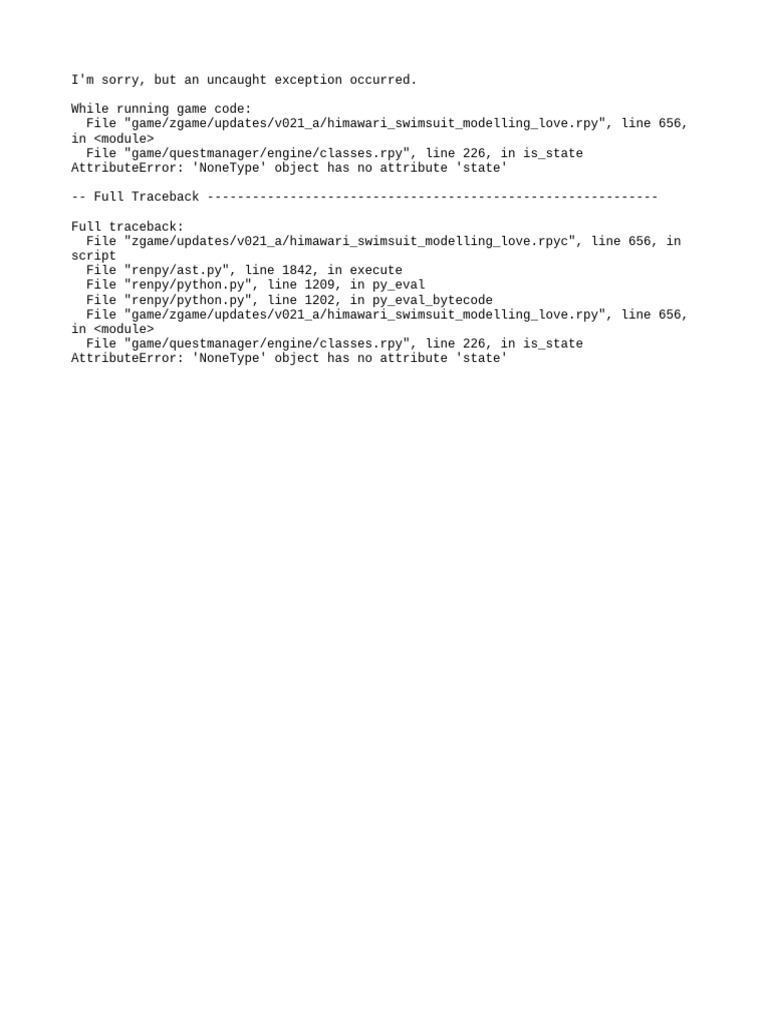 Traceback | PDF