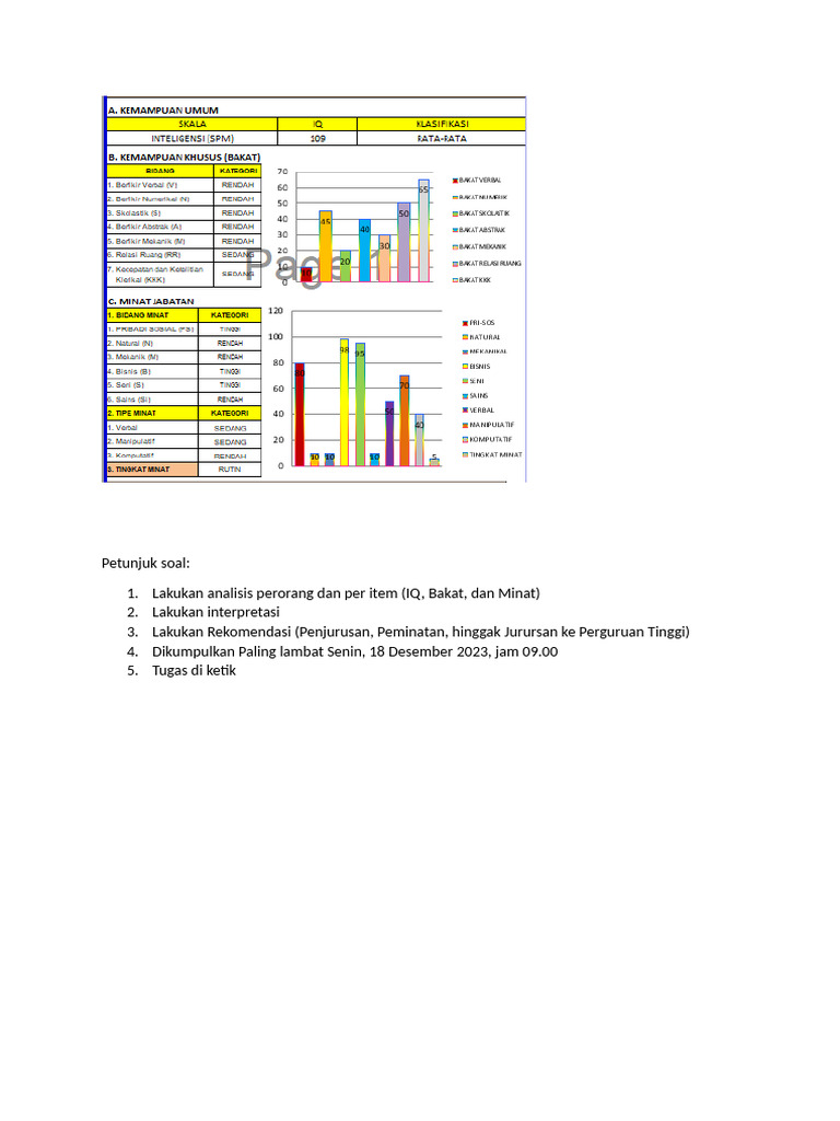 Soal Case Study Untuk Mahasiswa | PDF