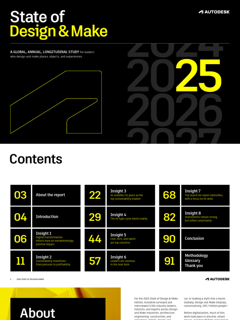 State of Design & Make 2025 | PDF | Sustainability | Artificial ...