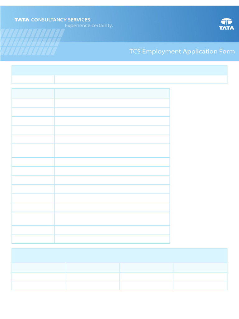 TCS Employment Application for Suryaprakash | PDF | Justice | Crime ...