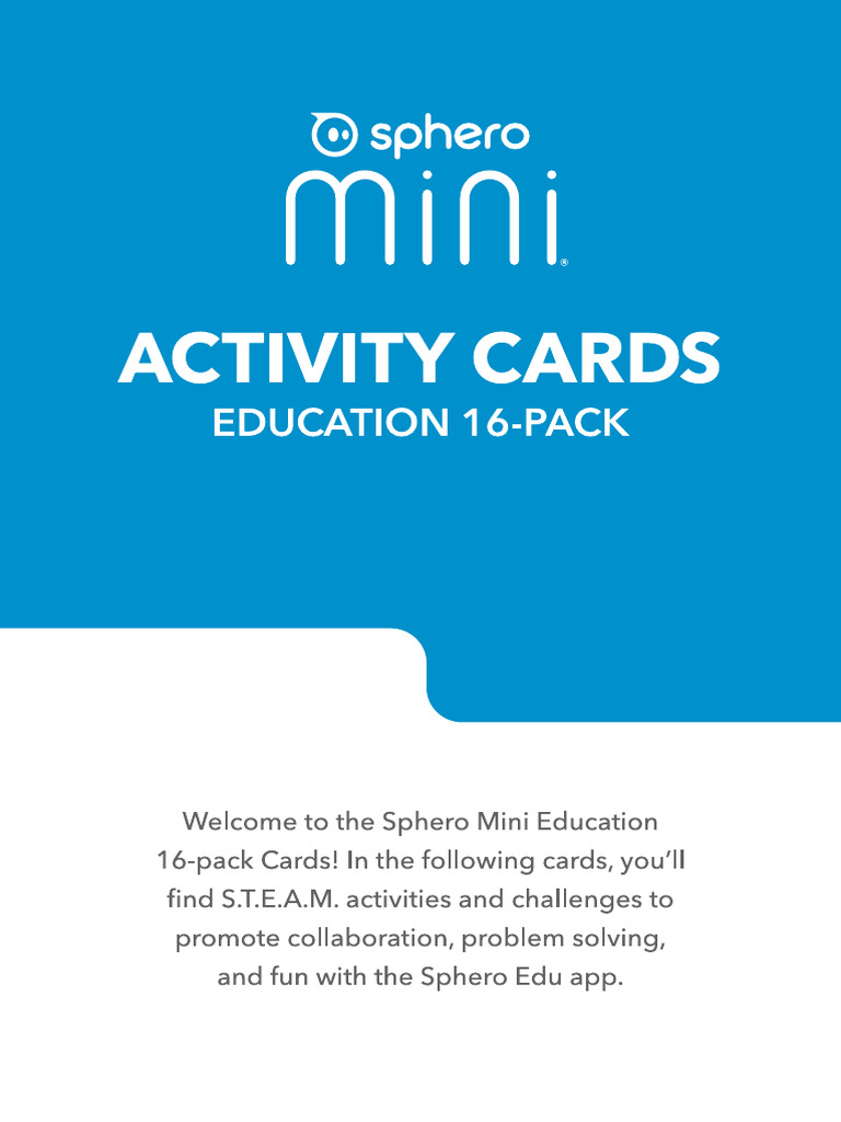 Sphero Mini Multi-Pack-Cards 8.0 | PDF