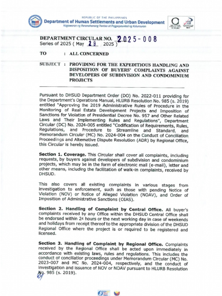 Department Circular No. 2025-008 | PDF