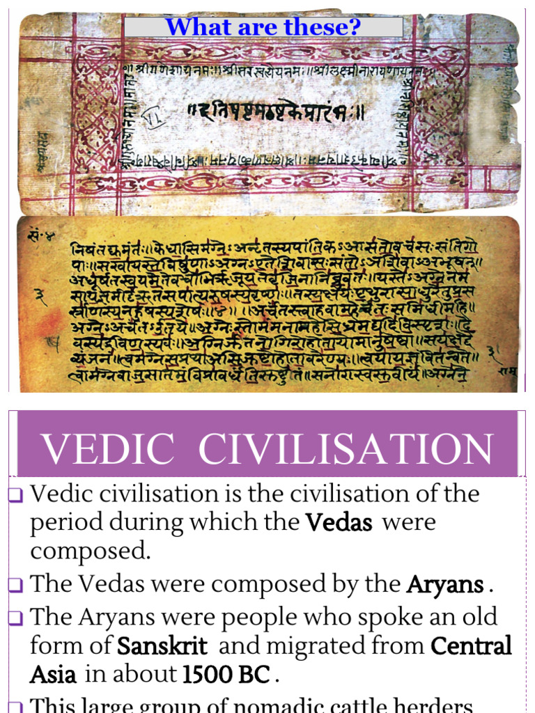 Overview of Vedic Civilisation | PDF | Indus River | Vedas