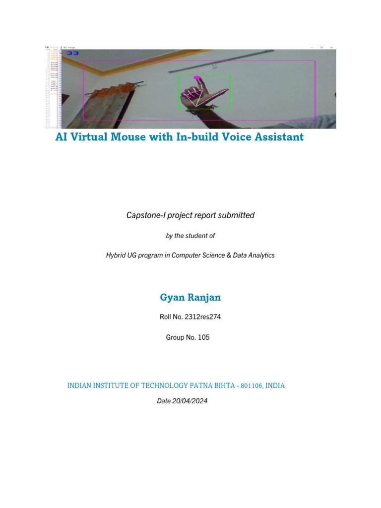 105 2312res274 Gyan Ranjan | PDF | Speech Recognition | Multimedia