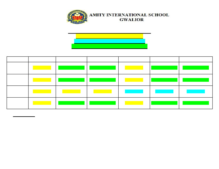 First Term Practical Exam Schedule 2025-26 | PDF