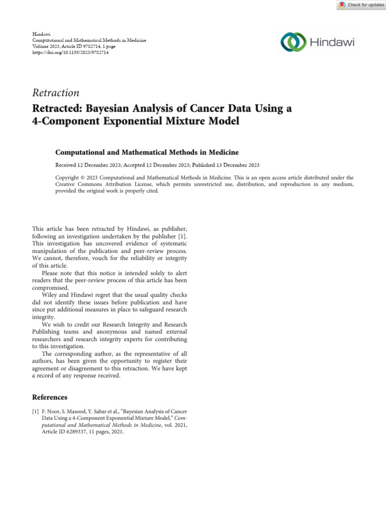 Computational and Mathematical Methods in Medicine - 2021 - Noor ...