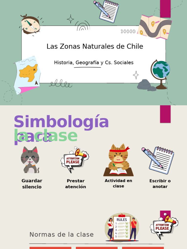 Zonas Naturales de Chile: Características y Análisis | PDF | Chile ...