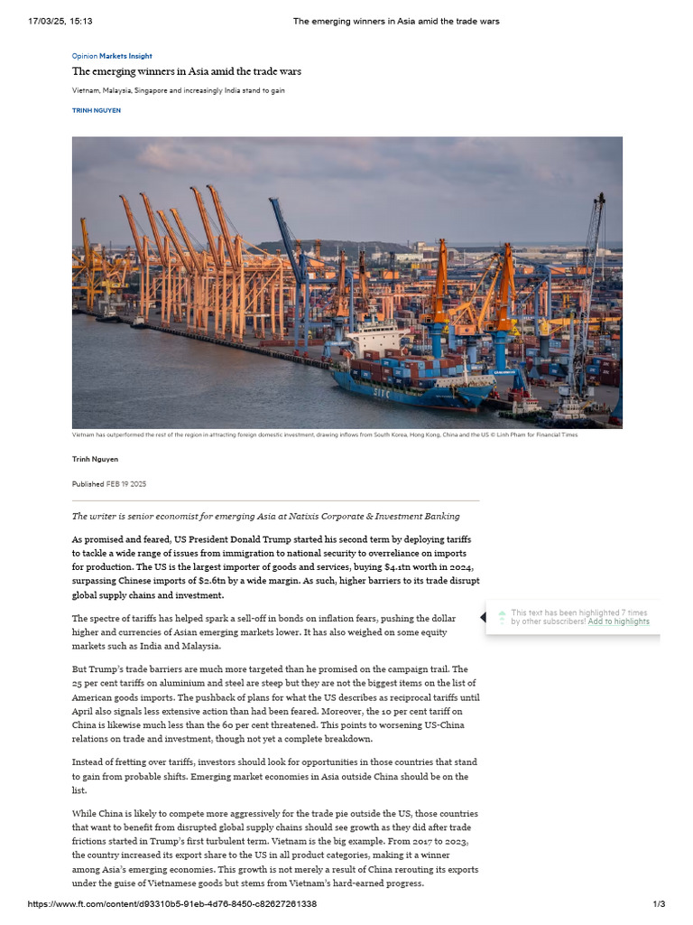 Vietnam: A Rising Star in FDI | PDF | Foreign Direct Investment | Asia
