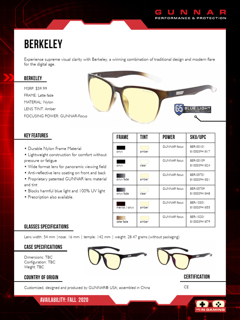 Berkeley Sell Sheet | PDF