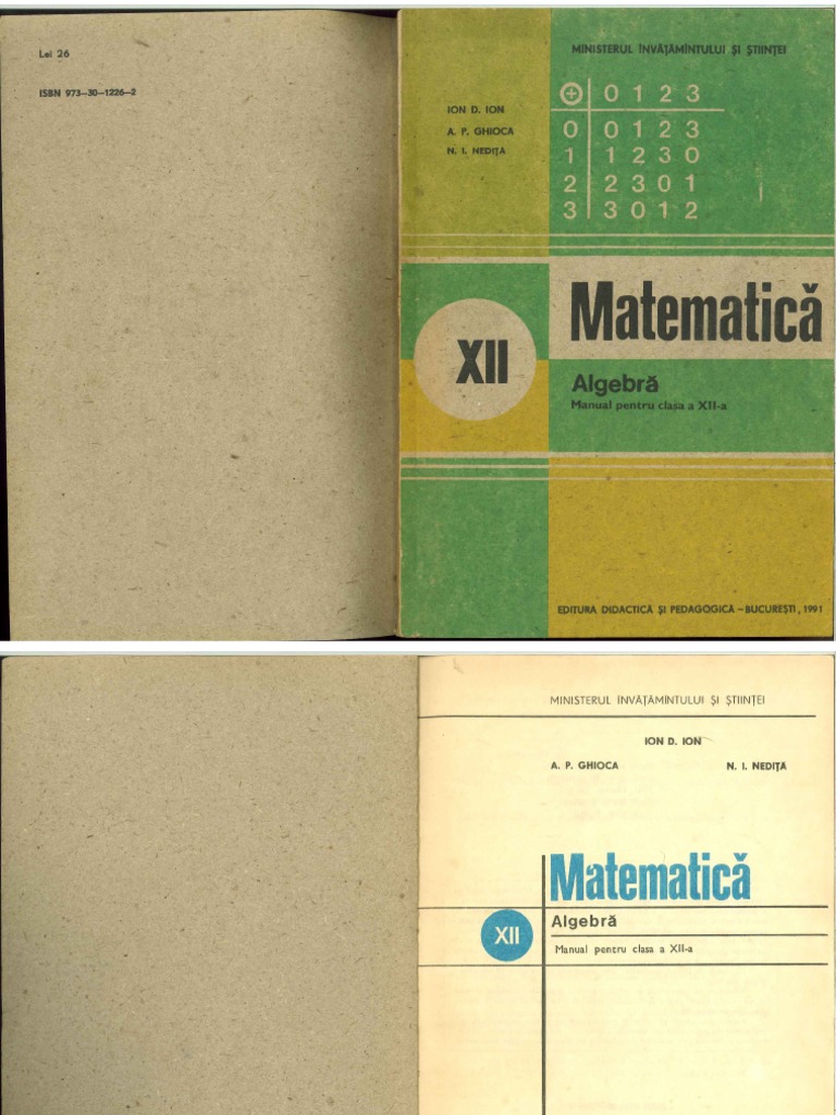 Mat Algebra Xii | PDF