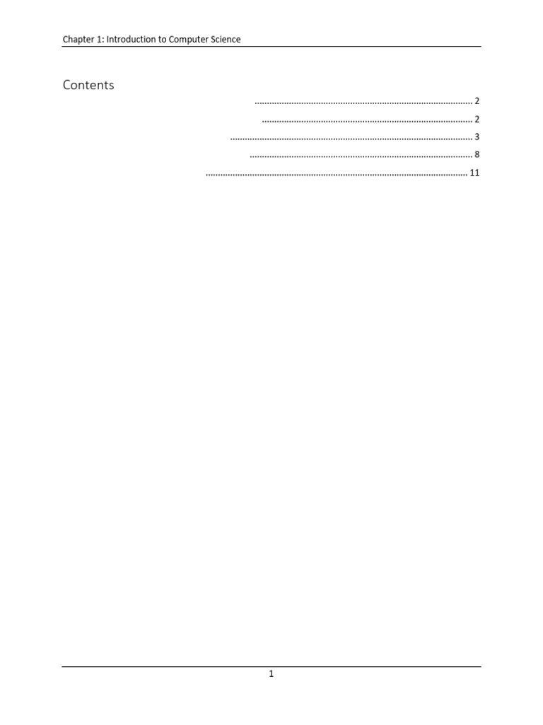 Introduction to Computer Science Overview | PDF | Computer Science | Byte
