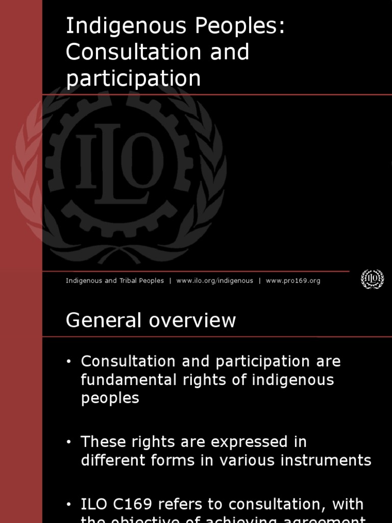 ILO C169: Consultation Rights for Indigenous Peoples | PDF | Politics ...
