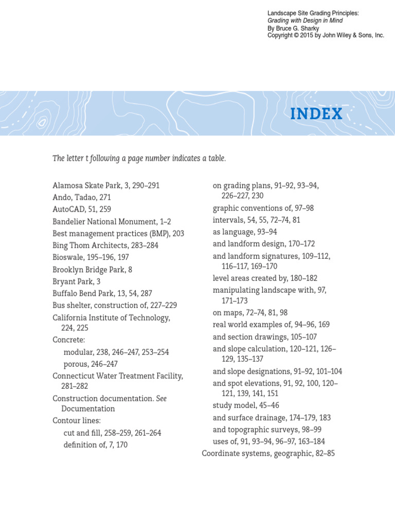 Landscape Grading Principles Overview | PDF | Earth Sciences | Landscape