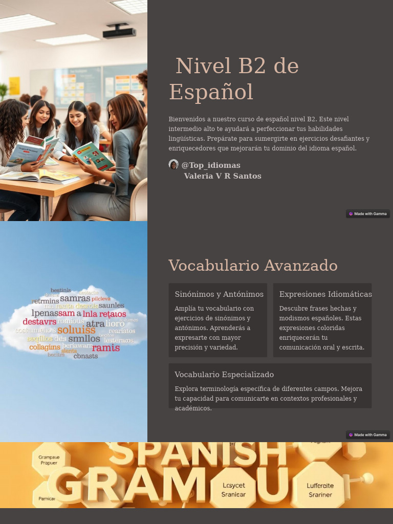 Ejercicios de Nivel B2 de Espanol | PDF | Aprendizaje | Ensayos