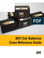 PEGP7801-06 2011 Cat Batteries Cross Reference Guide