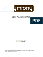 Symfony Ajax 1.2 en