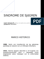 SINDROME DE SJöGREN