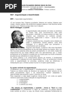 CP - UC7 - DR1 - Texto Argumentativo