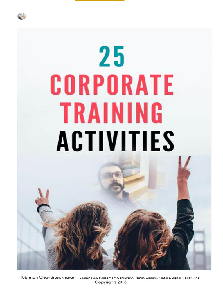 Training Activities for Engagement | PDF | Brainstorming | Learning Styles