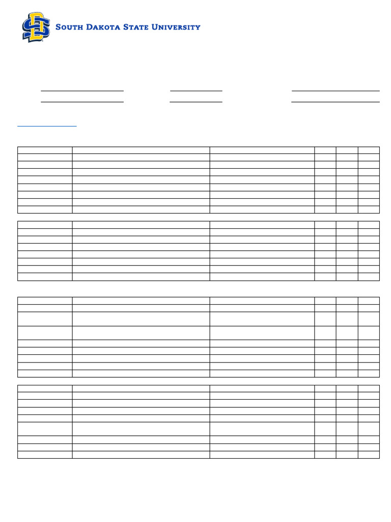 Electrical Engineering 4-Year Plan 2024-2025 | PDF | Course Credit ...