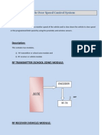 Vehicle Over Speed Control System