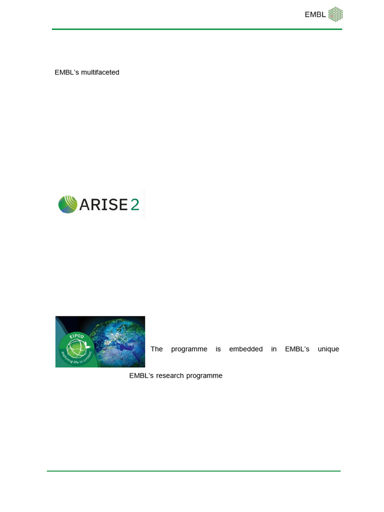 EMBL Training Courses July 2024 | PDF | Science | Inquiry