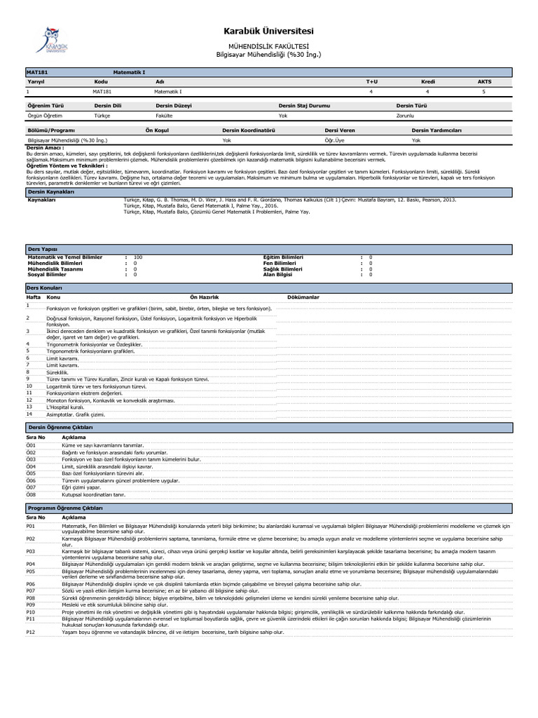 Mat 1 | PDF