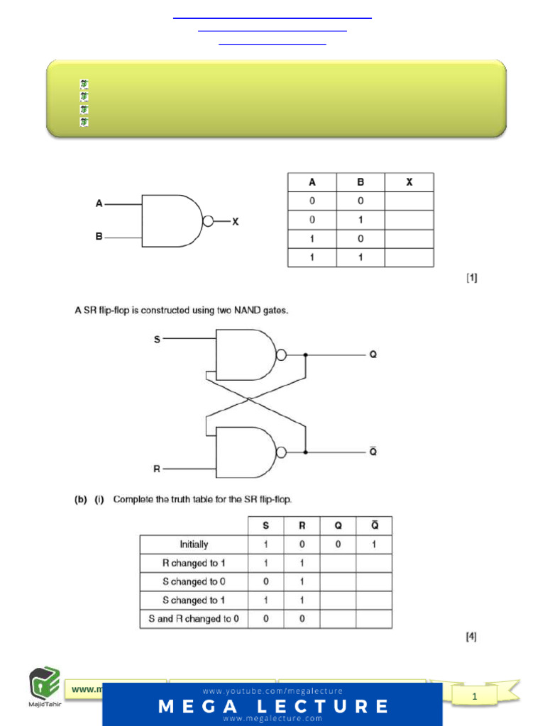 3.3.1 Logic Gates 3.3.2 - Boolean | PDF | Mathematical Logic | Boolean ...