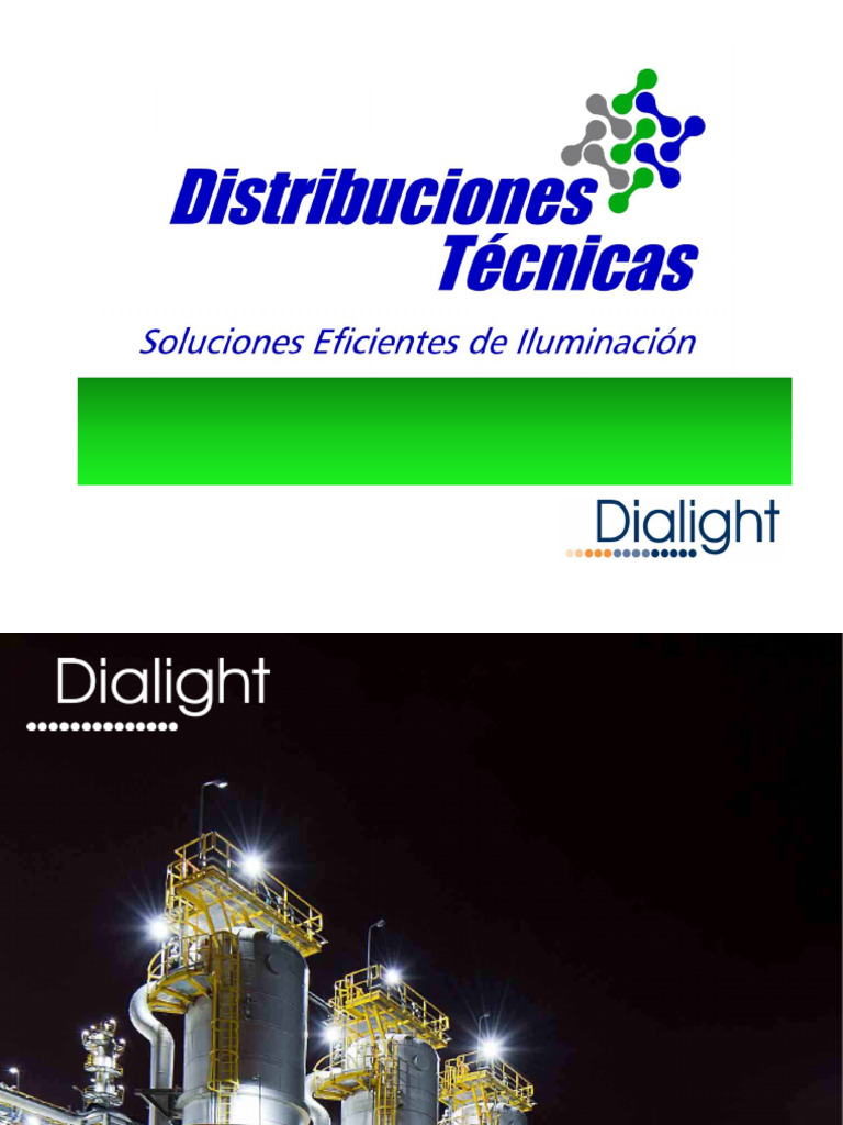 3-Linea Industrial Dialight | PDF | Lighting | Electric Power