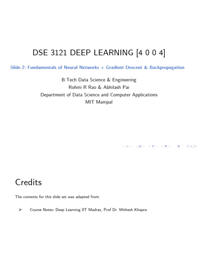 Deep Learning Neural Networks Overview | PDF | Deep Learning | Applied ...
