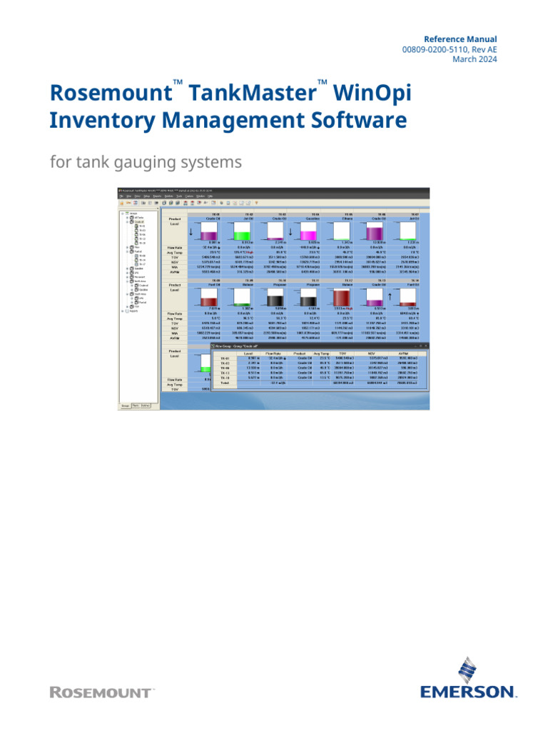 Documentsautomationmanual Rosemount Tankmaster Winopi Inventory ...