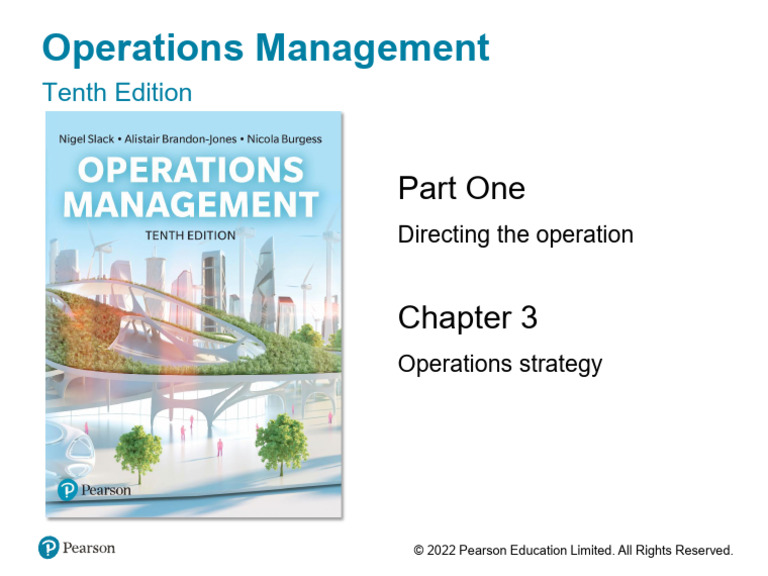 Operations Strategy in Management | PDF