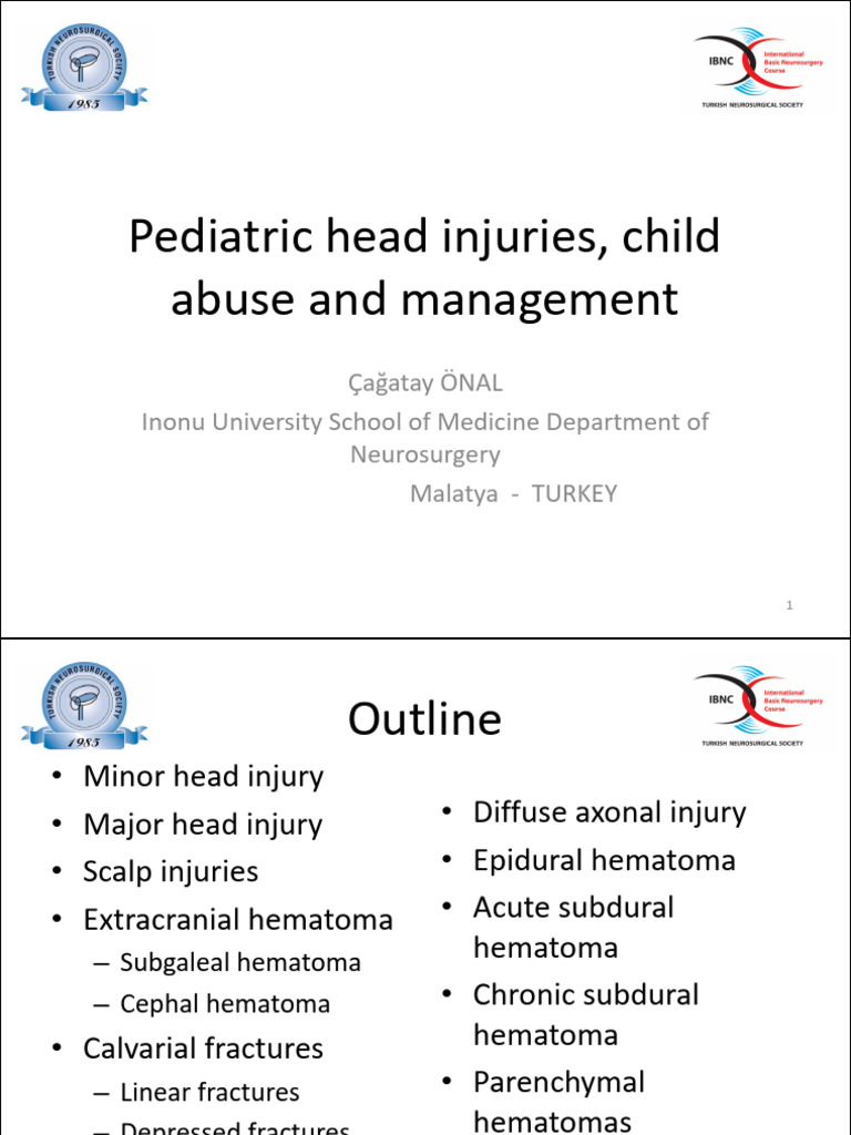 Pediatric Head Injury Management Guide | PDF | Traumatic Brain Injury ...