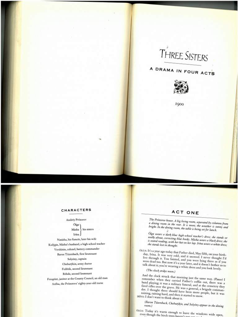 Three Sisters Script | PDF
