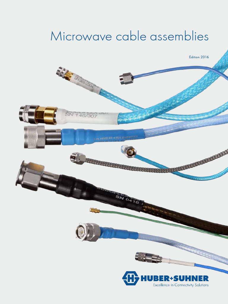 Huber + Suhner | PDF | Electrical Connector | Electrical Engineering