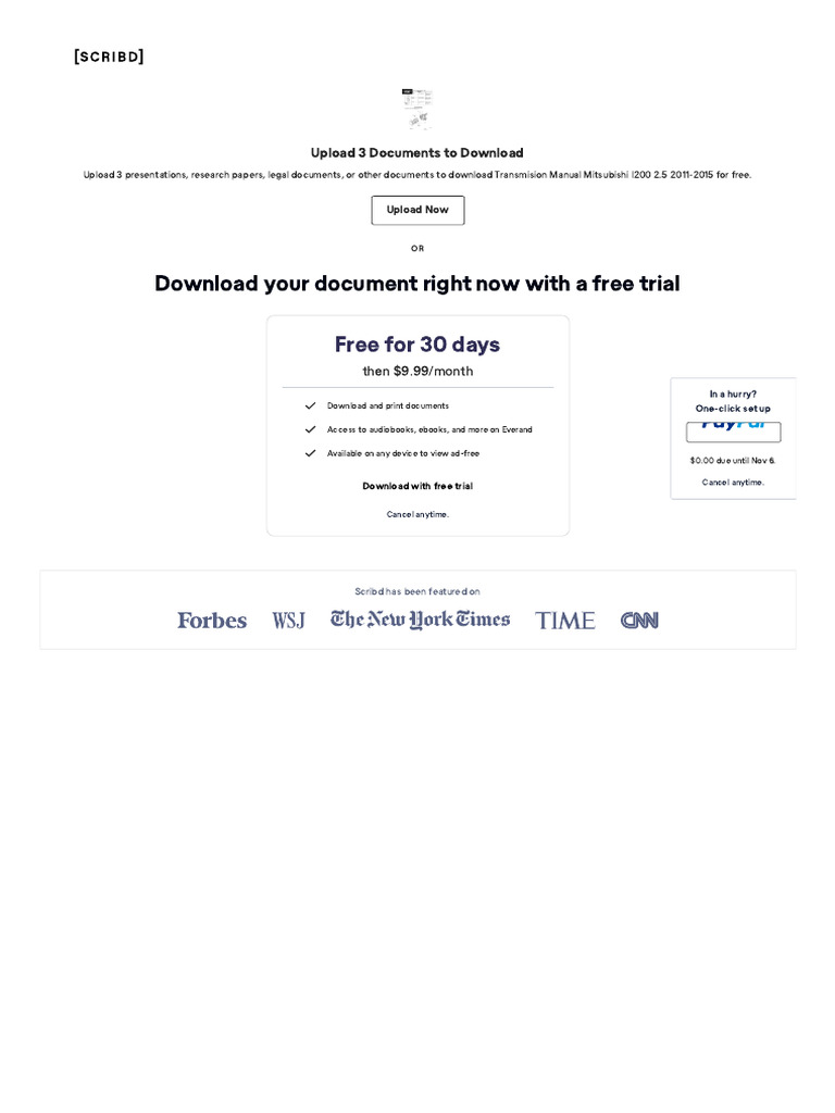 Choose A Plan - Scribd | PDF