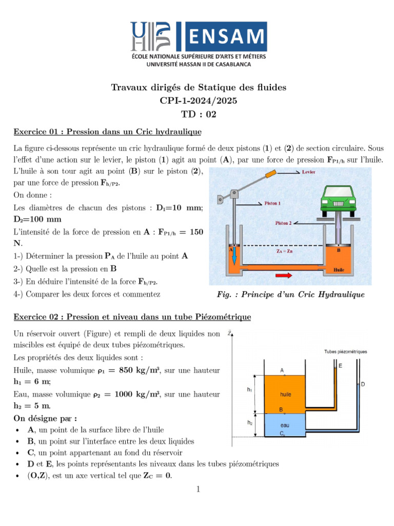 TD 2 MDF 2024 2025 | PDF