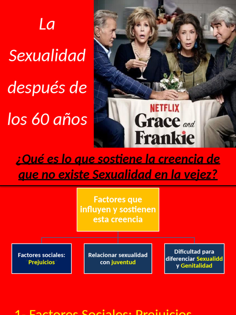 Sexualidad en la Vejez: Mitos y Realidades | PDF | Vejez | La ...