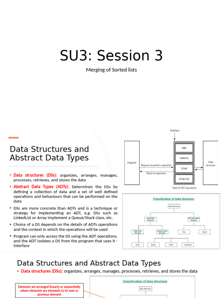 SU3+ +Session+3+Merging | PDF | Algorithms And Data Structures ...
